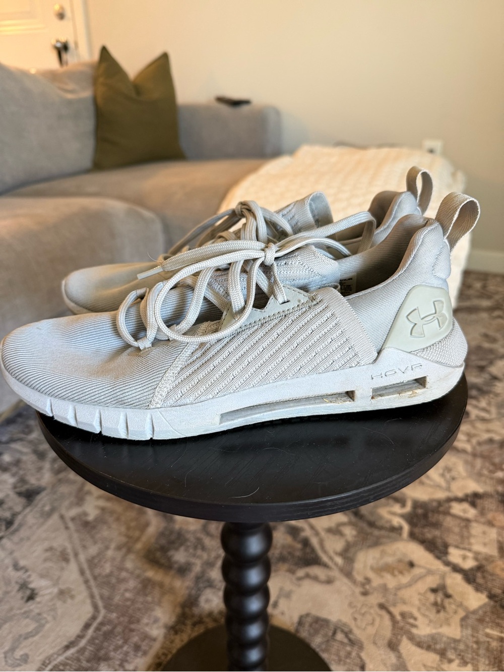 Under Armour HOVR SLK EVO mens Sneaker Mod Grey Sz 8 - Picture 3 of 8